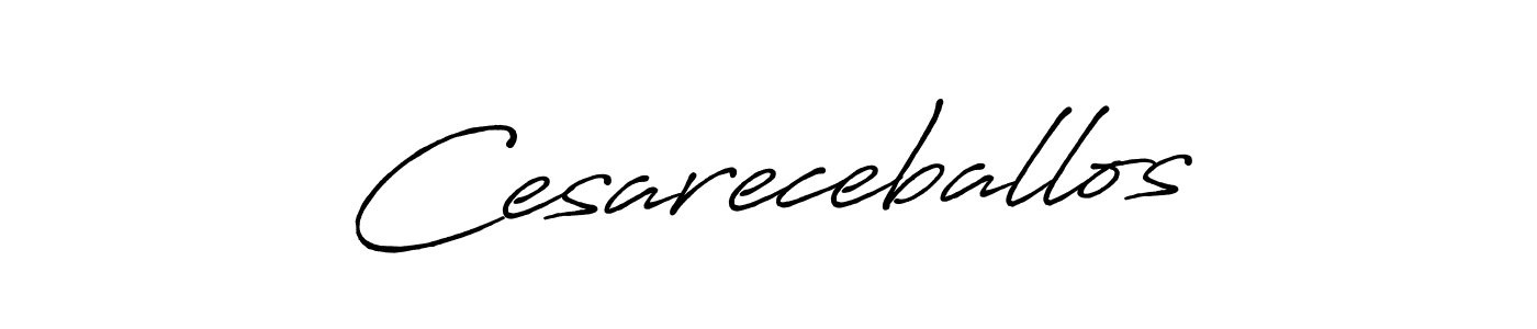 Make a beautiful signature design for name Cesareceballos. Use this online signature maker to create a handwritten signature for free. Cesareceballos signature style 7 images and pictures png