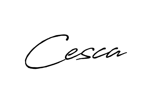 Antro_Vectra_Bolder is a professional signature style that is perfect for those who want to add a touch of class to their signature. It is also a great choice for those who want to make their signature more unique. Get Cesca name to fancy signature for free. Cesca signature style 7 images and pictures png