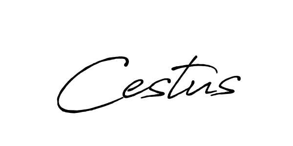 Design your own signature with our free online signature maker. With this signature software, you can create a handwritten (Antro_Vectra_Bolder) signature for name Cestus. Cestus signature style 7 images and pictures png