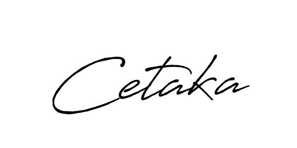 It looks lik you need a new signature style for name Cetaka. Design unique handwritten (Antro_Vectra_Bolder) signature with our free signature maker in just a few clicks. Cetaka signature style 7 images and pictures png
