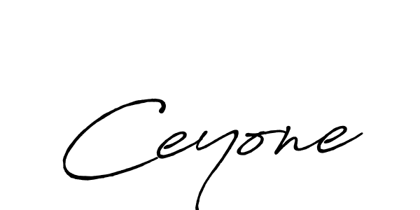 Once you've used our free online signature maker to create your best signature Antro_Vectra_Bolder style, it's time to enjoy all of the benefits that Ceyone name signing documents. Ceyone signature style 7 images and pictures png