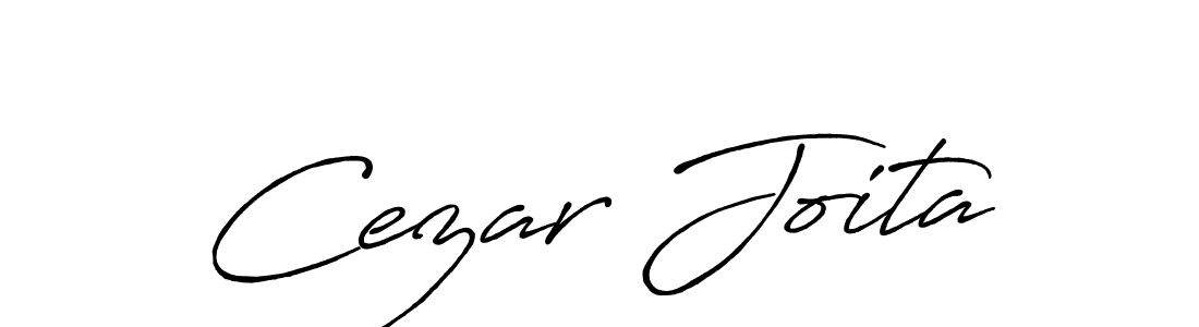 The best way (Antro_Vectra_Bolder) to make a short signature is to pick only two or three words in your name. The name Cezar Joita include a total of six letters. For converting this name. Cezar Joita signature style 7 images and pictures png