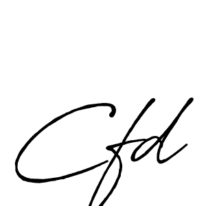 Make a beautiful signature design for name Cfd. With this signature (Antro_Vectra_Bolder) style, you can create a handwritten signature for free. Cfd signature style 7 images and pictures png