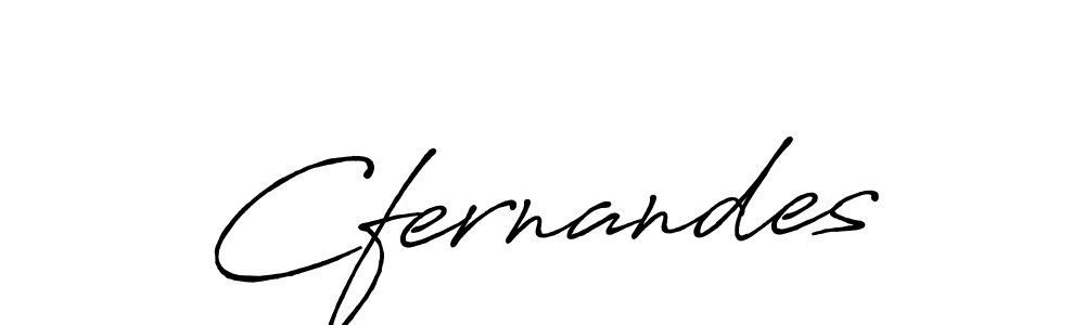 Design your own signature with our free online signature maker. With this signature software, you can create a handwritten (Antro_Vectra_Bolder) signature for name Cfernandes. Cfernandes signature style 7 images and pictures png