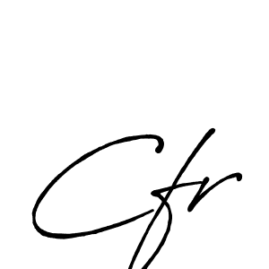 How to make Cfr signature? Antro_Vectra_Bolder is a professional autograph style. Create handwritten signature for Cfr name. Cfr signature style 7 images and pictures png