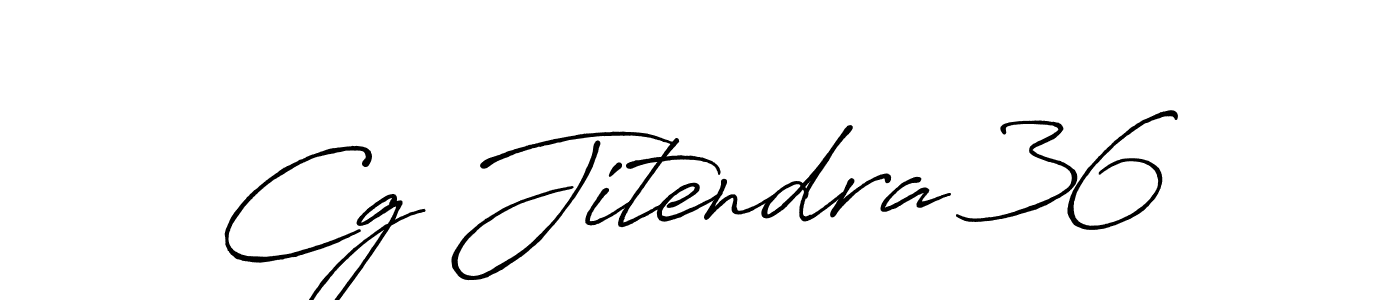 You should practise on your own different ways (Antro_Vectra_Bolder) to write your name (Cg Jitendra 36) in signature. don't let someone else do it for you. Cg Jitendra 36 signature style 7 images and pictures png