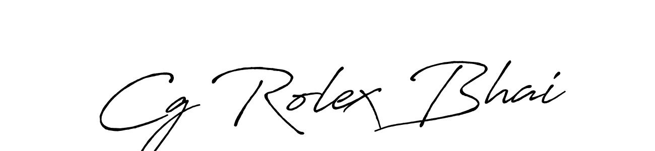 This is the best signature style for the Cg Rolex Bhai name. Also you like these signature font (Antro_Vectra_Bolder). Mix name signature. Cg Rolex Bhai signature style 7 images and pictures png