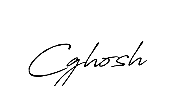 Create a beautiful signature design for name Cghosh. With this signature (Antro_Vectra_Bolder) fonts, you can make a handwritten signature for free. Cghosh signature style 7 images and pictures png