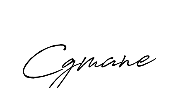 Make a beautiful signature design for name Cgmane. With this signature (Antro_Vectra_Bolder) style, you can create a handwritten signature for free. Cgmane signature style 7 images and pictures png