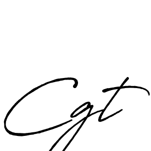 Also we have Cgt name is the best signature style. Create professional handwritten signature collection using Antro_Vectra_Bolder autograph style. Cgt signature style 7 images and pictures png