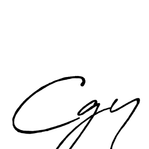 How to make Cgy name signature. Use Antro_Vectra_Bolder style for creating short signs online. This is the latest handwritten sign. Cgy signature style 7 images and pictures png