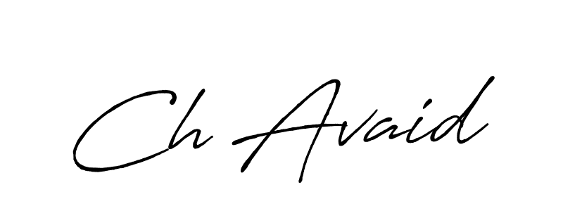 Make a short Ch Avaid signature style. Manage your documents anywhere anytime using Antro_Vectra_Bolder. Create and add eSignatures, submit forms, share and send files easily. Ch Avaid signature style 7 images and pictures png