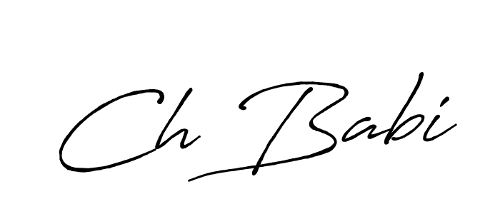 Best and Professional Signature Style for Ch Babi. Antro_Vectra_Bolder Best Signature Style Collection. Ch Babi signature style 7 images and pictures png