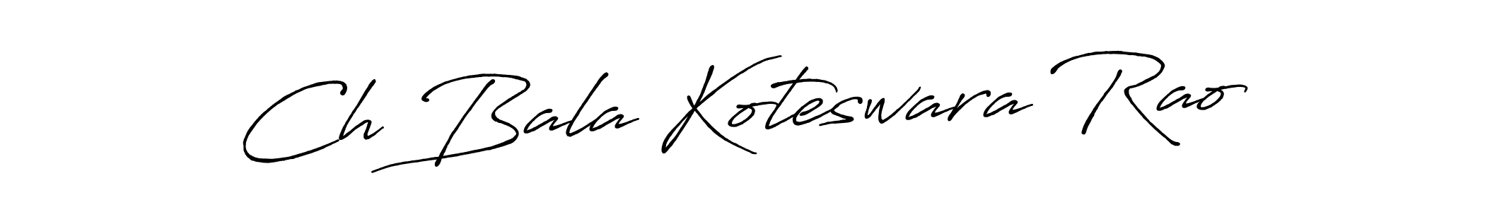if you are searching for the best signature style for your name Ch Bala Koteswara Rao. so please give up your signature search. here we have designed multiple signature styles  using Antro_Vectra_Bolder. Ch Bala Koteswara Rao signature style 7 images and pictures png