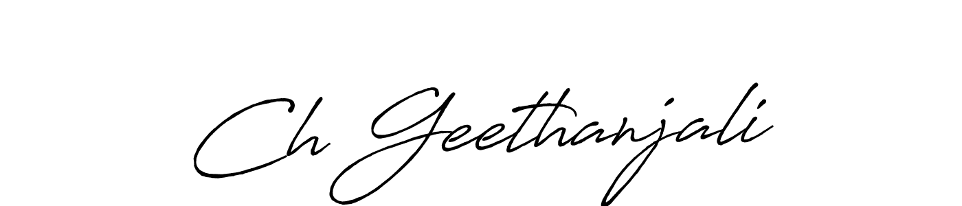 You can use this online signature creator to create a handwritten signature for the name Ch Geethanjali. This is the best online autograph maker. Ch Geethanjali signature style 7 images and pictures png