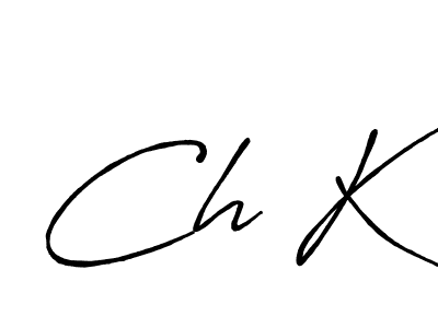 Make a beautiful signature design for name Ch K. Use this online signature maker to create a handwritten signature for free. Ch K signature style 7 images and pictures png