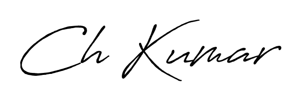 The Antro_Vectra_Bolder signature style provides a bold statement for name Ch Kumar. Designed for business owners, executives, and leaders. Ch Kumar signature style 7 images and pictures png