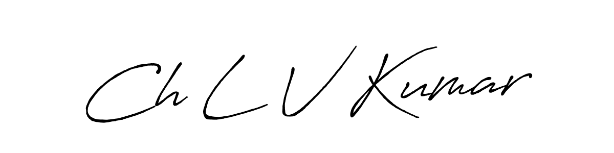 This is the best signature style for the Ch L V Kumar name. Also you like these signature font (Antro_Vectra_Bolder). Mix name signature. Ch L V Kumar signature style 7 images and pictures png