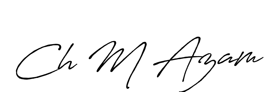 if you are searching for the best signature style for your name Ch M Azam. so please give up your signature search. here we have designed multiple signature styles  using Antro_Vectra_Bolder. Ch M Azam signature style 7 images and pictures png