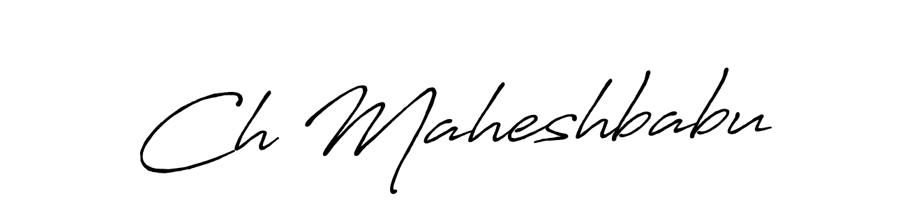 Once you've used our free online signature maker to create your best signature Antro_Vectra_Bolder style, it's time to enjoy all of the benefits that Ch Maheshbabu name signing documents. Ch Maheshbabu signature style 7 images and pictures png