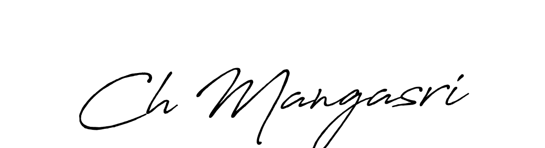 This is the best signature style for the Ch Mangasri name. Also you like these signature font (Antro_Vectra_Bolder). Mix name signature. Ch Mangasri signature style 7 images and pictures png