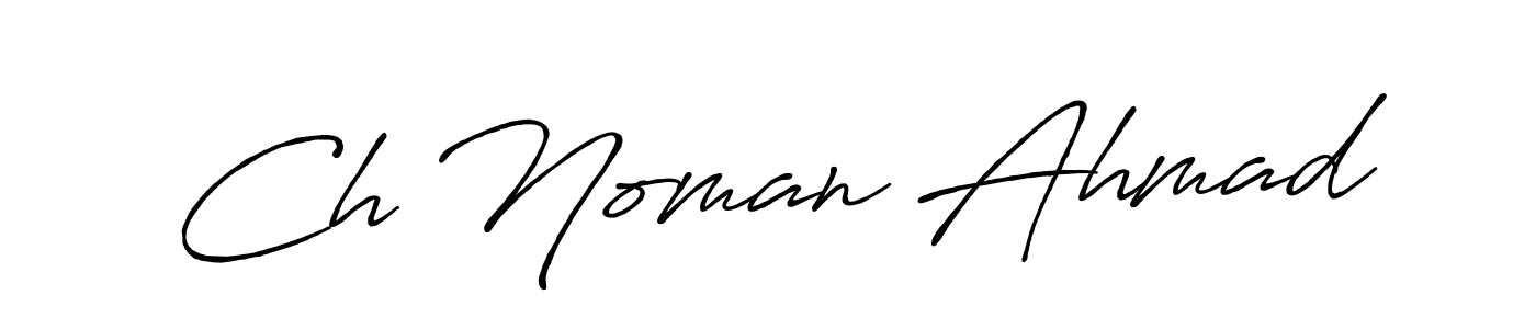 You can use this online signature creator to create a handwritten signature for the name Ch Noman Ahmad. This is the best online autograph maker. Ch Noman Ahmad signature style 7 images and pictures png