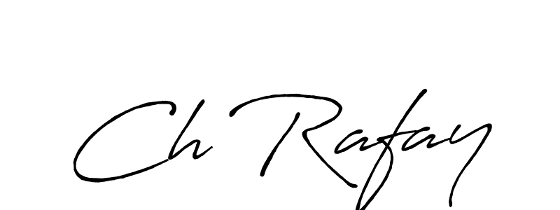 Create a beautiful signature design for name Ch Rafay. With this signature (Antro_Vectra_Bolder) fonts, you can make a handwritten signature for free. Ch Rafay signature style 7 images and pictures png
