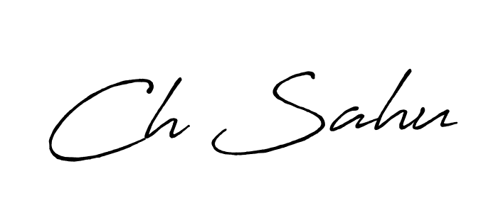 Antro_Vectra_Bolder is a professional signature style that is perfect for those who want to add a touch of class to their signature. It is also a great choice for those who want to make their signature more unique. Get Ch Sahu name to fancy signature for free. Ch Sahu signature style 7 images and pictures png