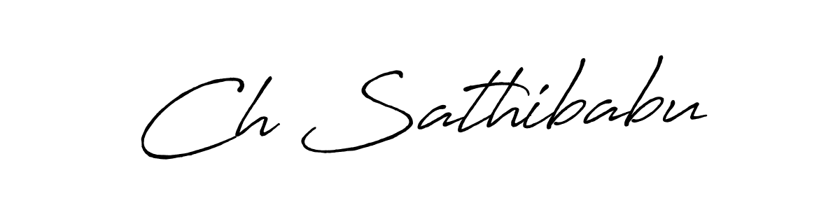 How to Draw Ch Sathibabu signature style? Antro_Vectra_Bolder is a latest design signature styles for name Ch Sathibabu. Ch Sathibabu signature style 7 images and pictures png