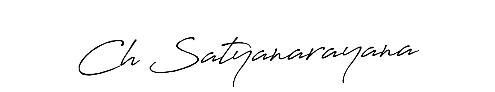 Make a beautiful signature design for name Ch Satyanarayana. Use this online signature maker to create a handwritten signature for free. Ch Satyanarayana signature style 7 images and pictures png