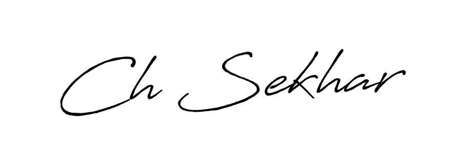 It looks lik you need a new signature style for name Ch Sekhar. Design unique handwritten (Antro_Vectra_Bolder) signature with our free signature maker in just a few clicks. Ch Sekhar signature style 7 images and pictures png