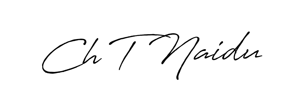 Make a short Ch T Naidu signature style. Manage your documents anywhere anytime using Antro_Vectra_Bolder. Create and add eSignatures, submit forms, share and send files easily. Ch T Naidu signature style 7 images and pictures png
