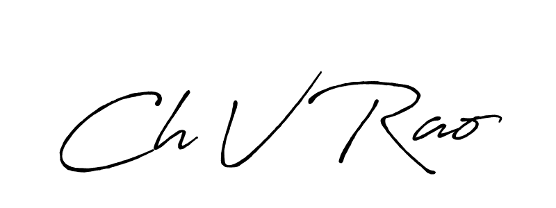 You can use this online signature creator to create a handwritten signature for the name Ch V Rao. This is the best online autograph maker. Ch V Rao signature style 7 images and pictures png