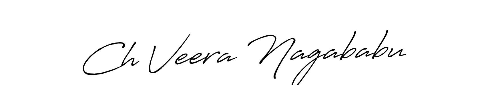 The best way (Antro_Vectra_Bolder) to make a short signature is to pick only two or three words in your name. The name Ch Veera Nagababu include a total of six letters. For converting this name. Ch Veera Nagababu signature style 7 images and pictures png