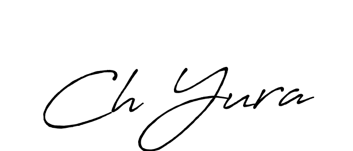 Also You can easily find your signature by using the search form. We will create Ch Yura name handwritten signature images for you free of cost using Antro_Vectra_Bolder sign style. Ch Yura signature style 7 images and pictures png