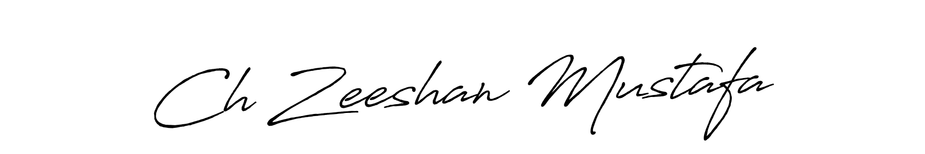 The best way (Antro_Vectra_Bolder) to make a short signature is to pick only two or three words in your name. The name Ch Zeeshan Mustafa include a total of six letters. For converting this name. Ch Zeeshan Mustafa signature style 7 images and pictures png