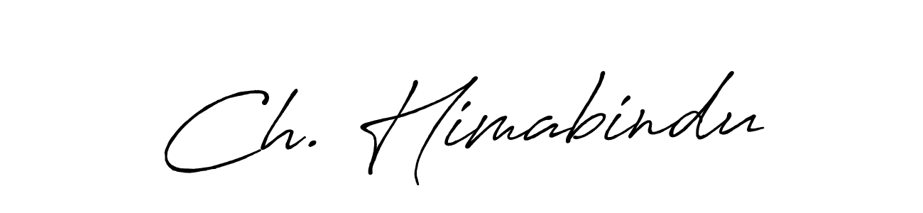 Similarly Antro_Vectra_Bolder is the best handwritten signature design. Signature creator online .You can use it as an online autograph creator for name Ch. Himabindu. Ch. Himabindu signature style 7 images and pictures png