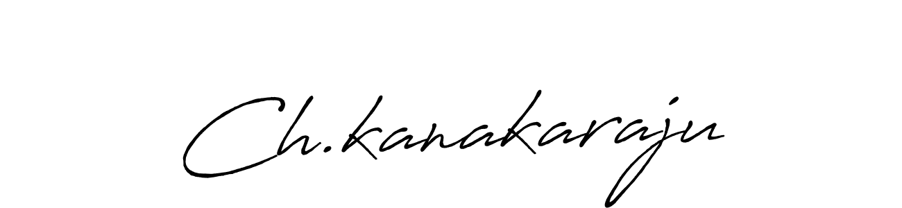 Also You can easily find your signature by using the search form. We will create Ch.kanakaraju name handwritten signature images for you free of cost using Antro_Vectra_Bolder sign style. Ch.kanakaraju signature style 7 images and pictures png