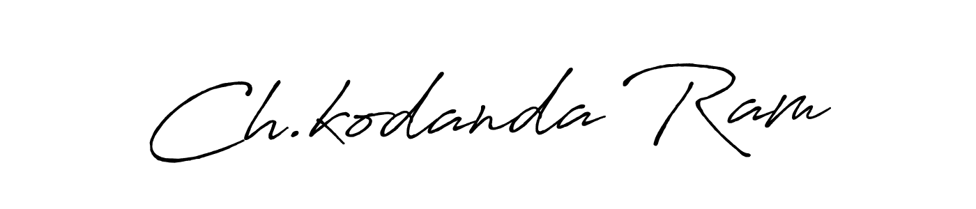 How to make Ch.kodanda Ram signature? Antro_Vectra_Bolder is a professional autograph style. Create handwritten signature for Ch.kodanda Ram name. Ch.kodanda Ram signature style 7 images and pictures png