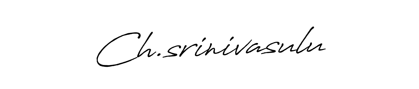 Also You can easily find your signature by using the search form. We will create Ch.srinivasulu name handwritten signature images for you free of cost using Antro_Vectra_Bolder sign style. Ch.srinivasulu signature style 7 images and pictures png