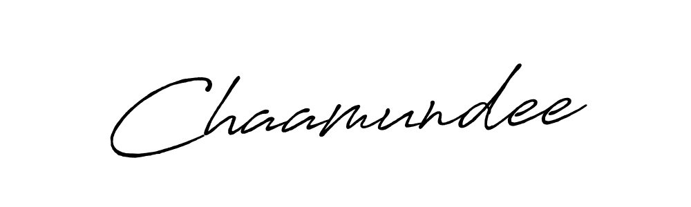 if you are searching for the best signature style for your name Chaamundee. so please give up your signature search. here we have designed multiple signature styles  using Antro_Vectra_Bolder. Chaamundee signature style 7 images and pictures png