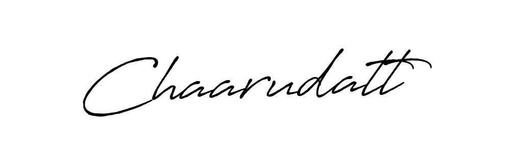 if you are searching for the best signature style for your name Chaarudatt. so please give up your signature search. here we have designed multiple signature styles  using Antro_Vectra_Bolder. Chaarudatt signature style 7 images and pictures png