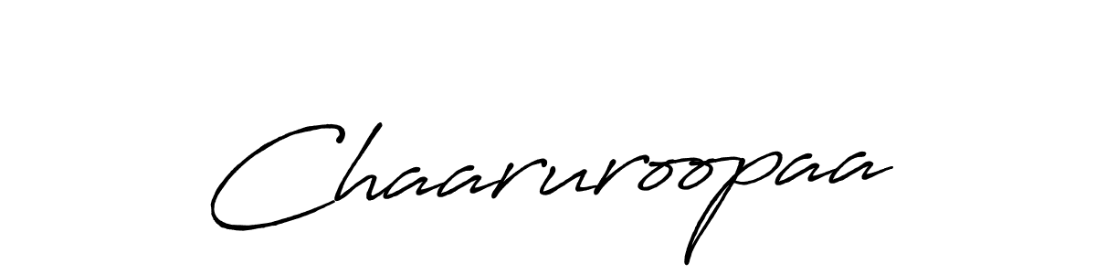 How to Draw Chaaruroopaa signature style? Antro_Vectra_Bolder is a latest design signature styles for name Chaaruroopaa. Chaaruroopaa signature style 7 images and pictures png