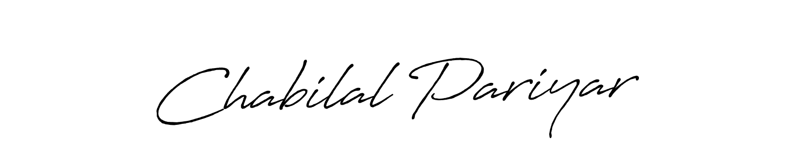 Antro_Vectra_Bolder is a professional signature style that is perfect for those who want to add a touch of class to their signature. It is also a great choice for those who want to make their signature more unique. Get Chabilal Pariyar name to fancy signature for free. Chabilal Pariyar signature style 7 images and pictures png