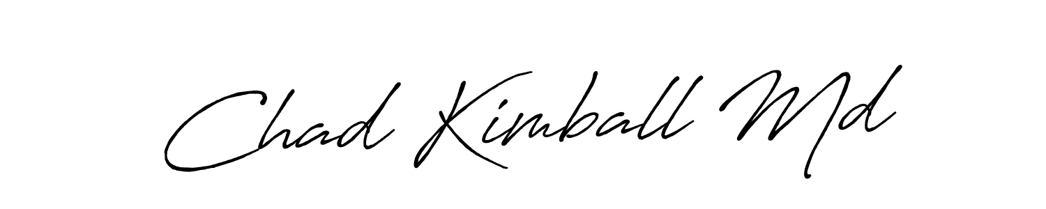Use a signature maker to create a handwritten signature online. With this signature software, you can design (Antro_Vectra_Bolder) your own signature for name Chad Kimball Md. Chad Kimball Md signature style 7 images and pictures png