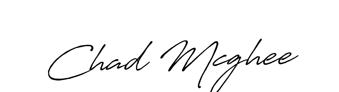 Also we have Chad Mcghee name is the best signature style. Create professional handwritten signature collection using Antro_Vectra_Bolder autograph style. Chad Mcghee signature style 7 images and pictures png