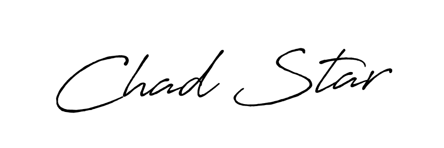 How to make Chad Star name signature. Use Antro_Vectra_Bolder style for creating short signs online. This is the latest handwritten sign. Chad Star signature style 7 images and pictures png