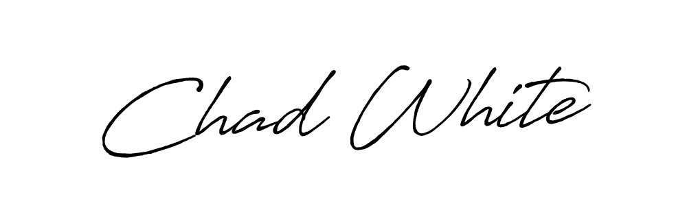 It looks lik you need a new signature style for name Chad White. Design unique handwritten (Antro_Vectra_Bolder) signature with our free signature maker in just a few clicks. Chad White signature style 7 images and pictures png