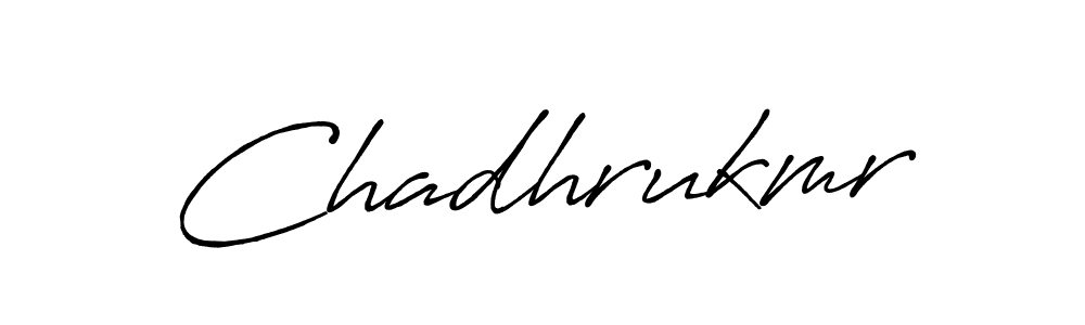 Make a beautiful signature design for name Chadhrukmr. Use this online signature maker to create a handwritten signature for free. Chadhrukmr signature style 7 images and pictures png