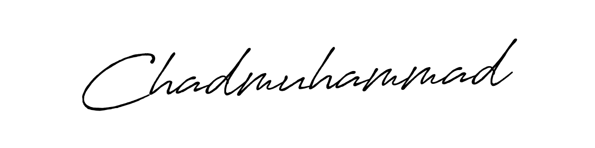 Also You can easily find your signature by using the search form. We will create Chadmuhammad name handwritten signature images for you free of cost using Antro_Vectra_Bolder sign style. Chadmuhammad signature style 7 images and pictures png